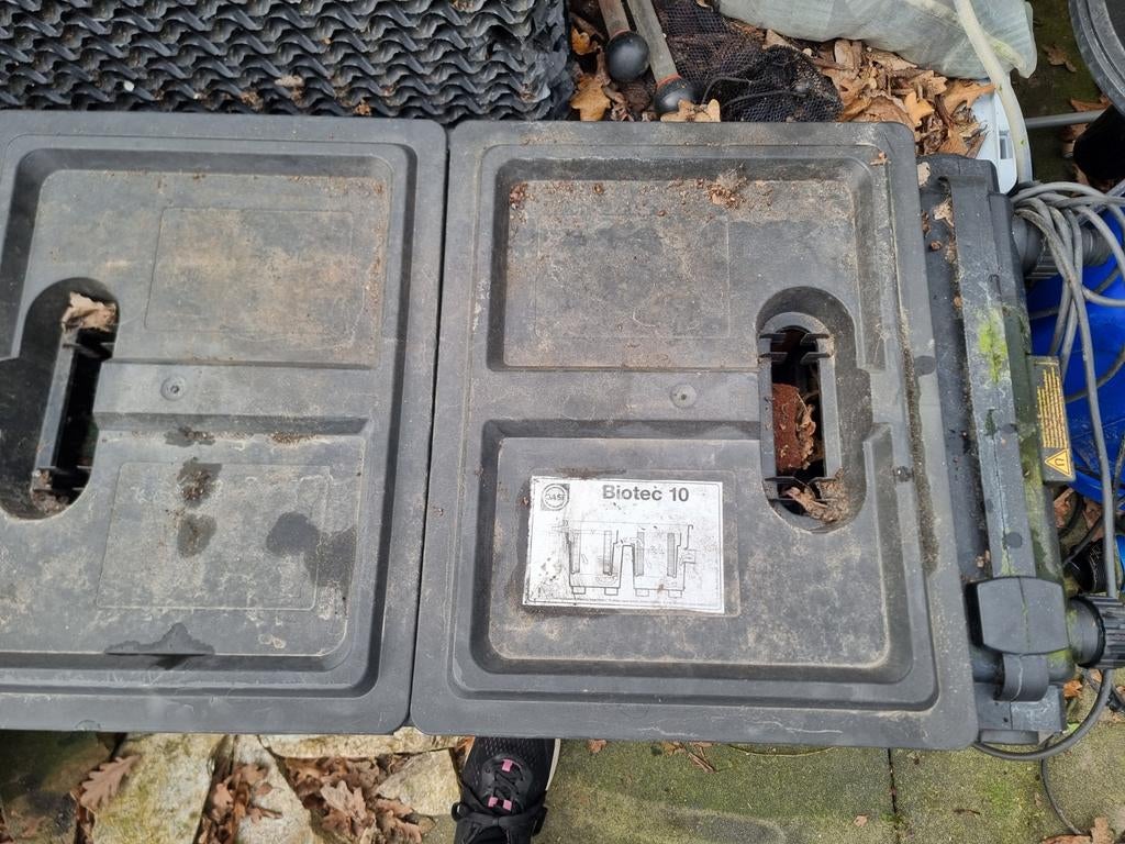 Vijverfilter (2), Ophalen, Gebruikt