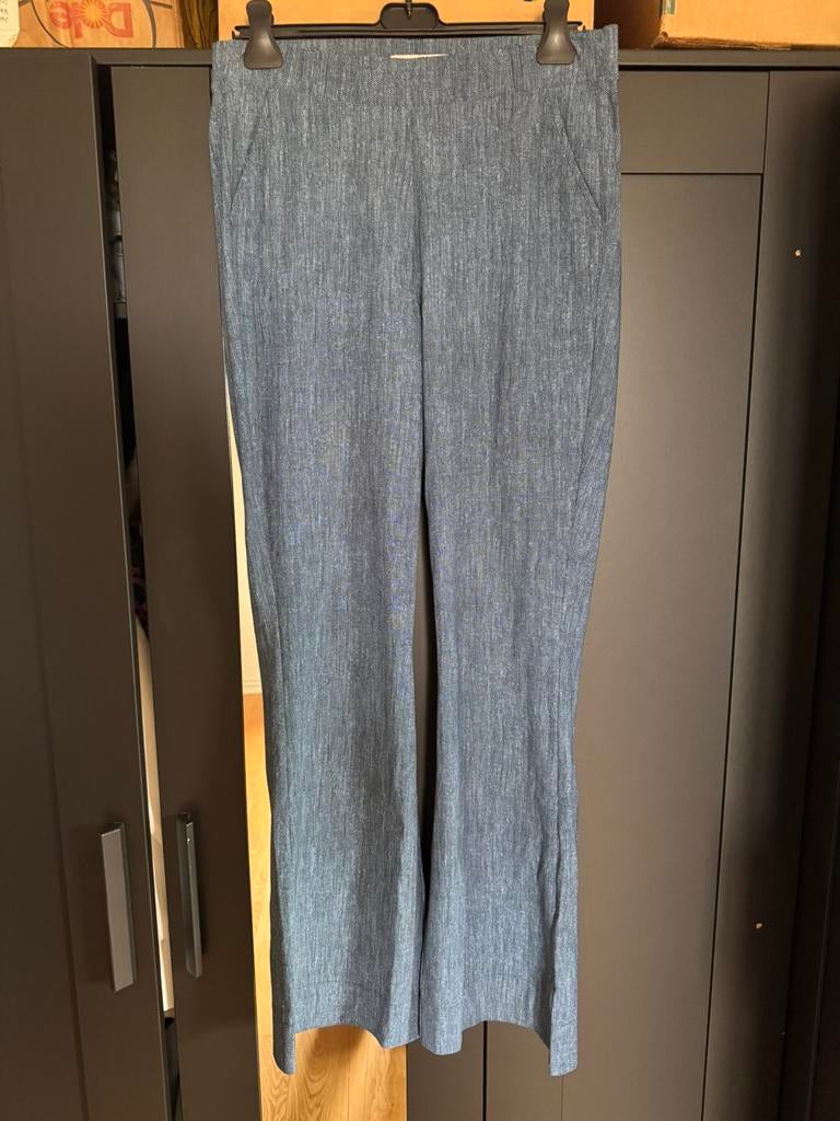 Studio Anneloes Flair pijp travelstof jeans look maat M, Maat 38/40 (M), Blauw, Nieuw, Ophalen of Verzenden