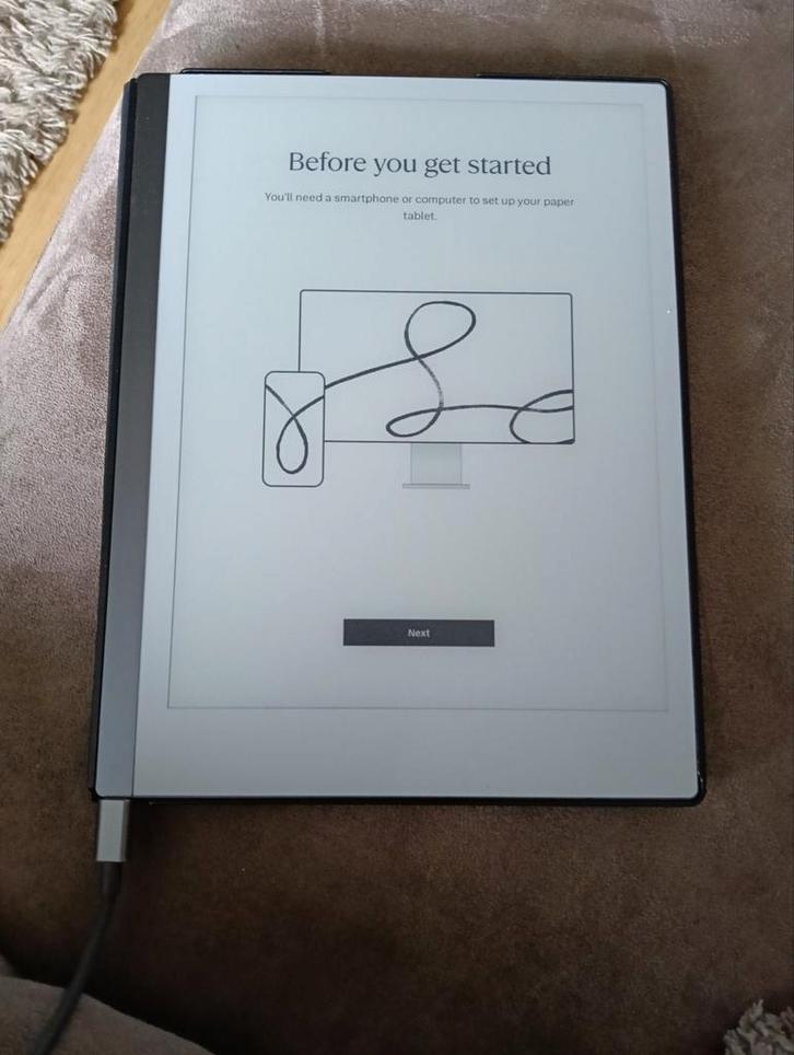 Remarkable 2 Tablet - Zo goed als nieuw!, Computers en Software, E-readers, Zo goed als nieuw, 10 inch of meer, 8 GB, Touchscreen