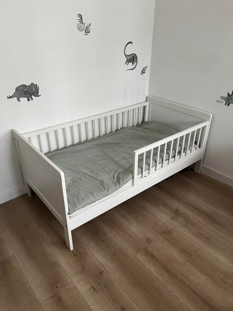 Zgan Petit Amelie peuterbed 140x70cm met valbeveiliging, Kinderen en Baby's, Ophalen, Zo goed als nieuw, 140 tot 160 cm, 70 tot 85 cm