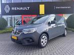 Renault Kangoo Van Electric L2 22kW AC | 80kW DC-Lader |CAM, Auto's, Bestelauto's, Stof, Gebruikt, Zwart, Renault