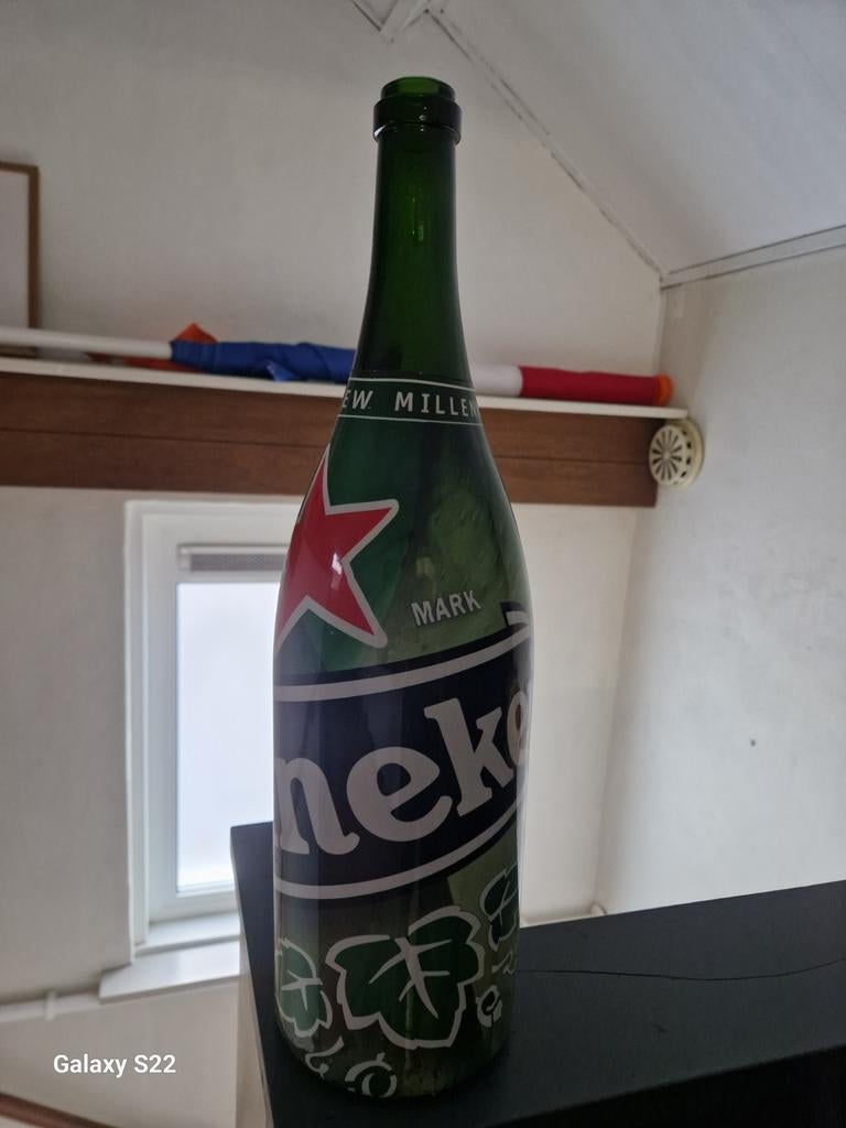 Heineken Millennium 2000 3L Lege Fles - Verzamelaar Item, Ophalen of Verzenden