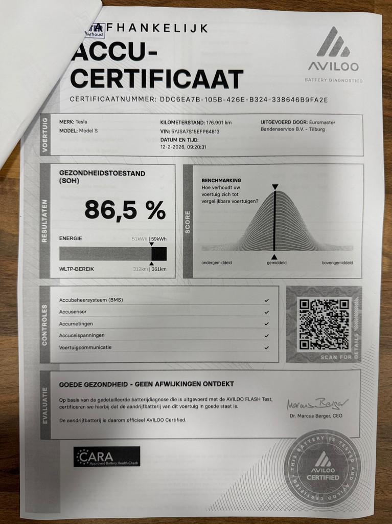 Tesla Model S 60 l Pano l Volleder l Climate l Xenon l ACC l, Auto's, Tesla, Achterwielaandrijving, Gebruikt, Beige, 1974 kg