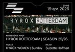 Hyrox Women Open Single, Tickets en Kaartjes, Evenementen en Festivals, Eén persoon