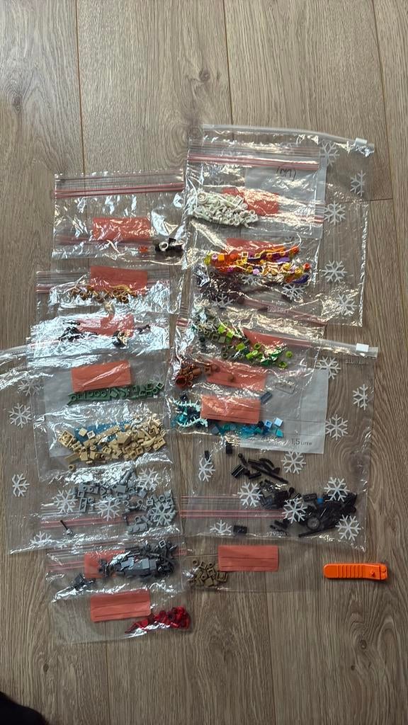 Reserve onderdelen lego harry potter zweinstein, Lego, Harry Potter, Ophalen of Verzenden, Zo goed als nieuw