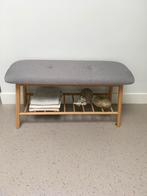 Bankje voor badkamer, Ophalen of Verzenden, Zo goed als nieuw, Grijs, Overige typen
