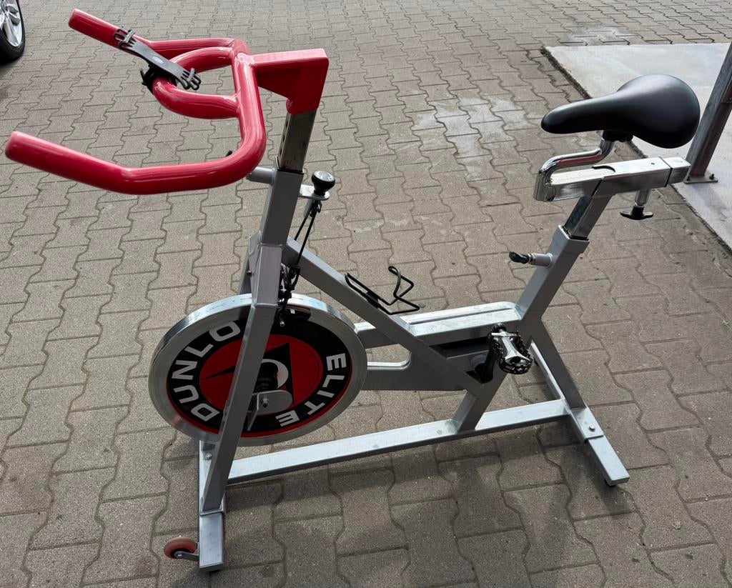 Dunlop spinningfiets, Ophalen, Gebruikt, Spinningfiets