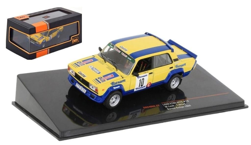 Lada 2105 VFTS Barum Rally 1984 Lank - Milos, 1/43, IXO, Overige merken, Auto, ., IXO