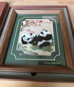 4x Suzhou Zijde Borduurwerk in Lijst - Handgemaakt, Ophalen of Verzenden