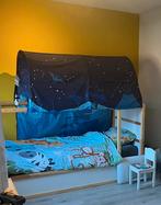 Ikea KURA Keerbaar bed, wit/grenen, 90x200 cm, Ophalen, Gebruikt, Hoogslaper