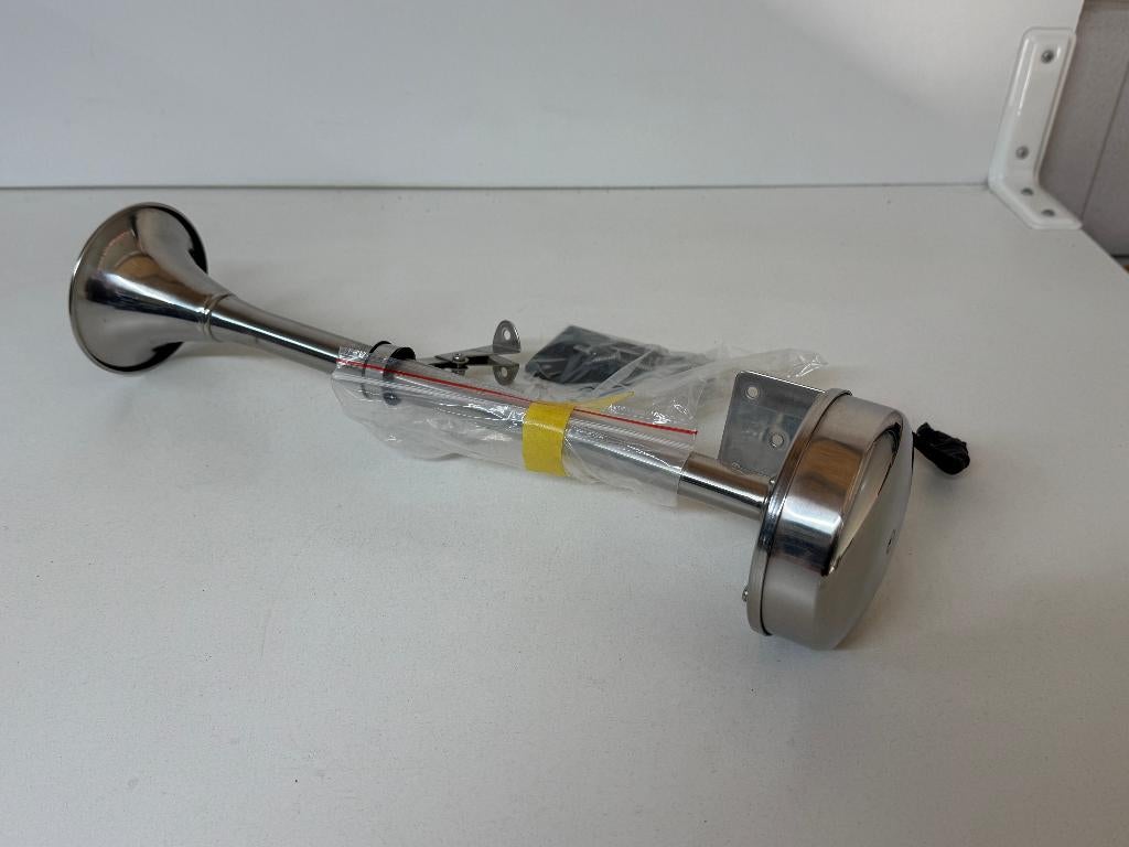 Luchthoorn / scheepshoorn 40 cm 12V, Ophalen of Verzenden, Gebruikt, Overige typen
