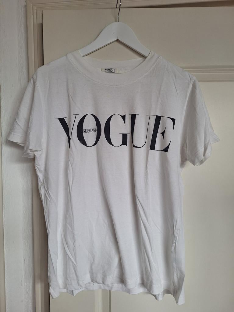 Wit Vogue T-shirt, Ophalen of Verzenden