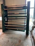 Rollen carousel / verticale opslag voor rol, folie, textiel, Ophalen