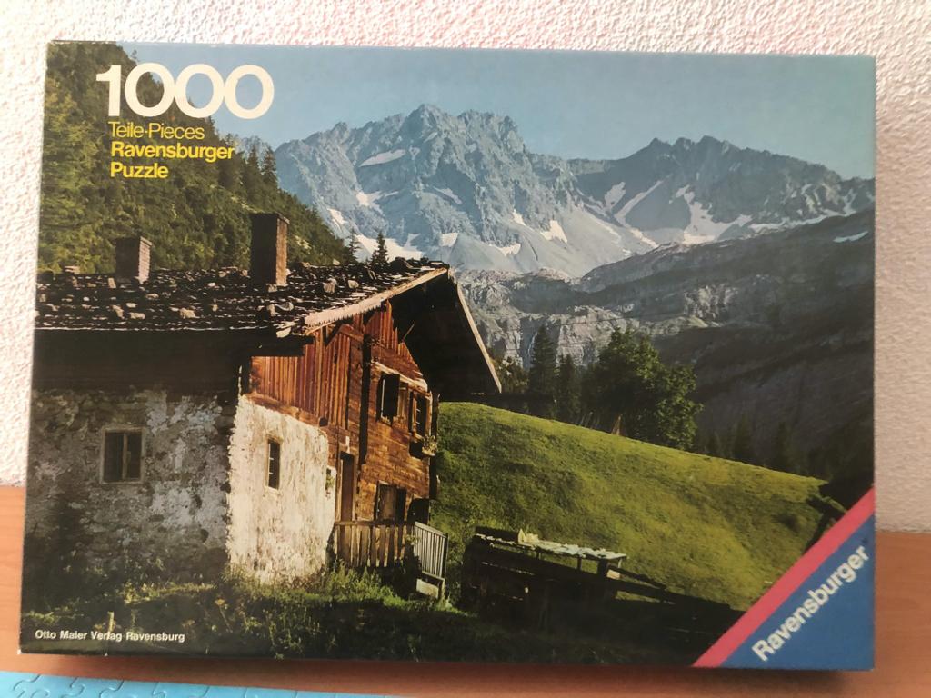 Puzzel " Oostenrijk", Ophalen, 500 t/m 1500 stukjes, Gebruikt, Legpuzzel
