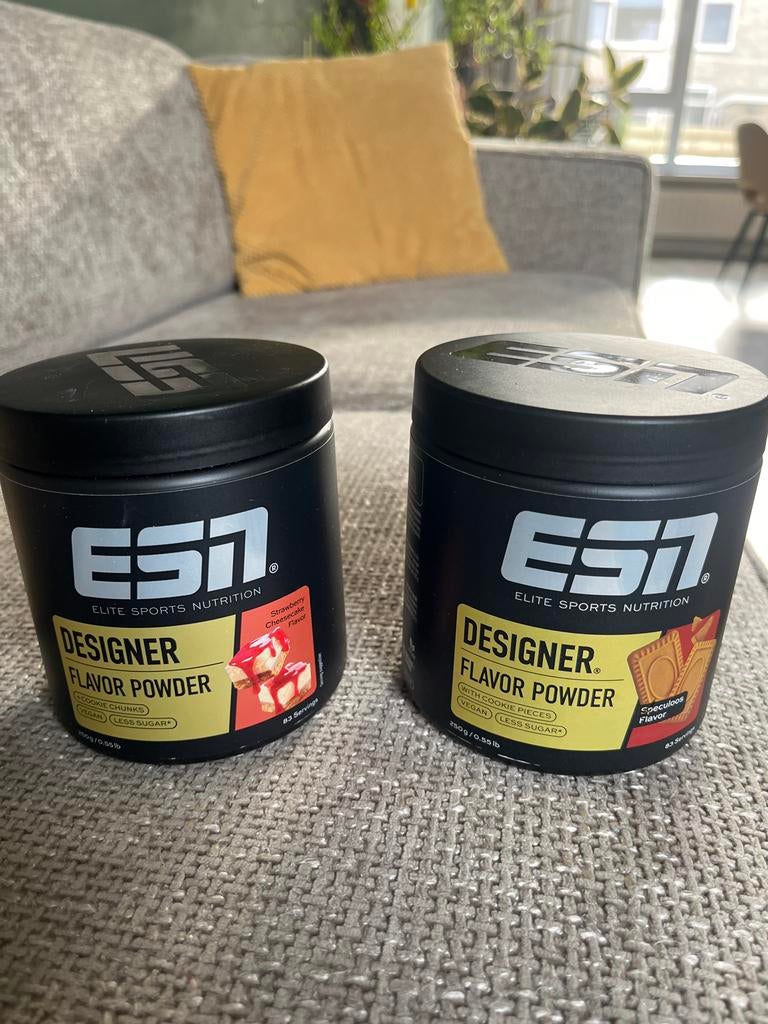 ESN Designer Flavor Powder Speculoos en Strawberry Cheesecak, Ophalen of Verzenden, Nieuw, Overige typen