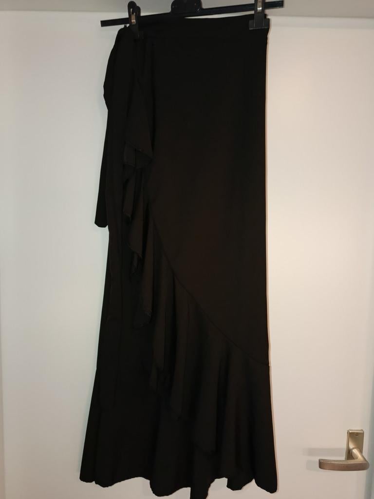 Wikkelrok zwart zgan one size, Kleding | Dames, Rokken, Maat 38/40 (M), Zwart, Ophalen of Verzenden, Zo goed als nieuw