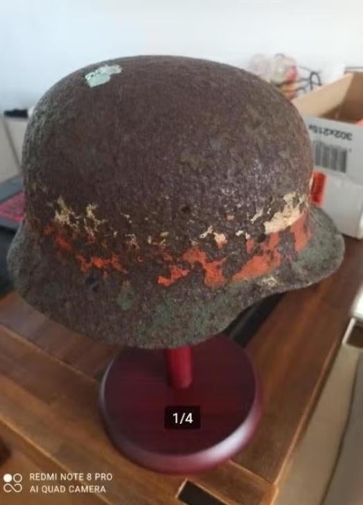 Poolse helm II wo, Ophalen of Verzenden, Landmacht, Overige gebieden, Helm of Baret