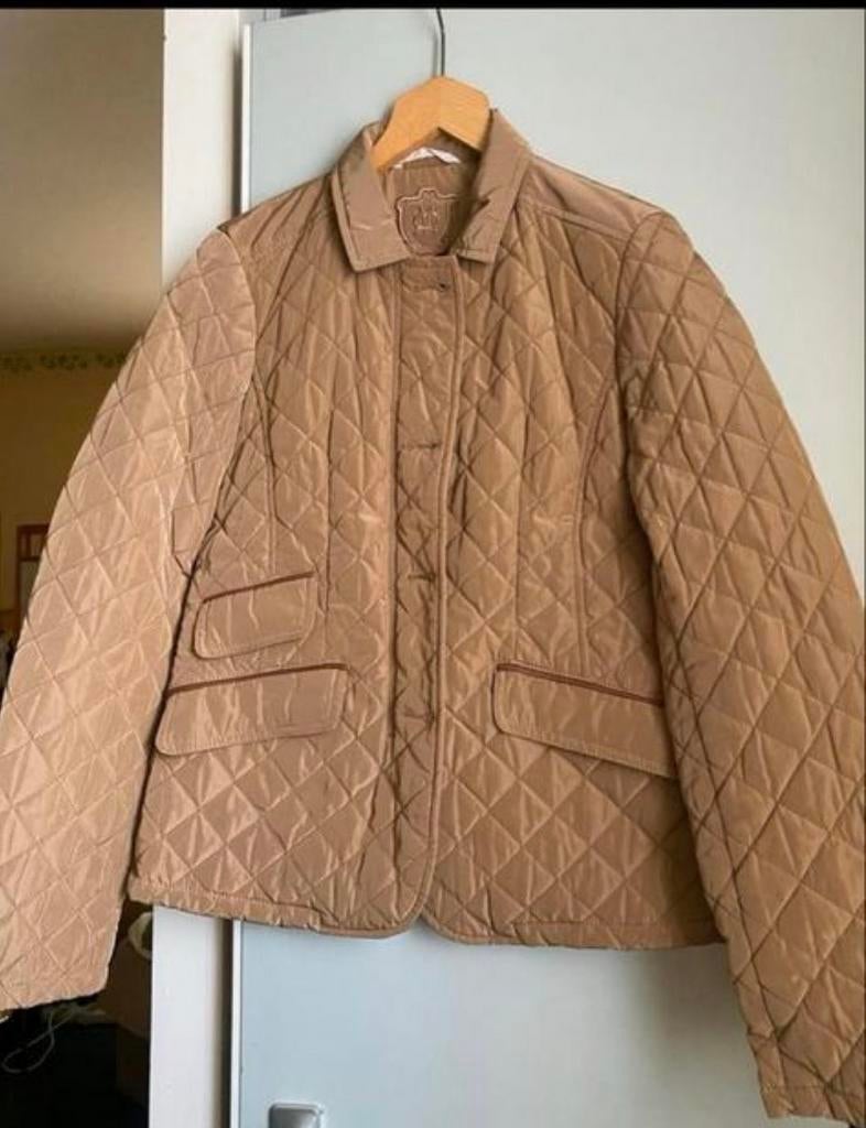 Massimo Dutti Camel Jasje - Maat S - Als Nieuw, Beige, Ophalen of Verzenden, Zo goed als nieuw, Jasje