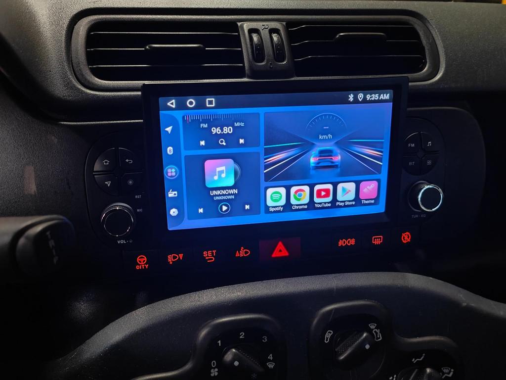 Fiat Panda 0.9 TwinAir 4x4 CARPLAY, Auto's, Fiat, 898 cc, Stof, Gebruikt, Zwart