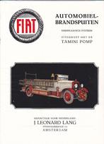 Fiat brandweerwagen folder vrachtwagen camion LKW, Ophalen of Verzenden, Zo goed als nieuw, Vrachtwagen