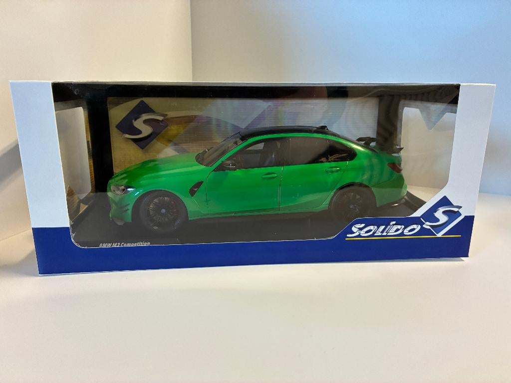 27660: BMW M3 Competition - 2024 - Solido 1:18, Solido, Auto, Solido, Nieuw