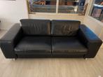 zwart leren 2,5 zits - Comfortabel en stijlvol GRATIS, Ophalen, Gebruikt, Overige maten, 150 tot 200 cm
