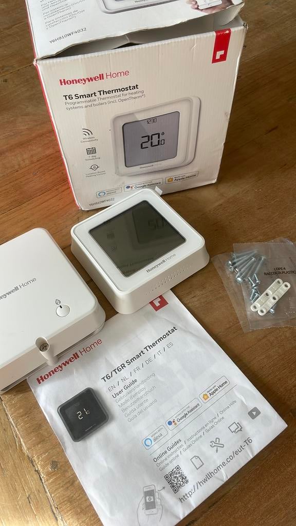 Nieuwe Honeywell home smart thermostaat T6/T6R, Ophalen of Verzenden, Nieuw