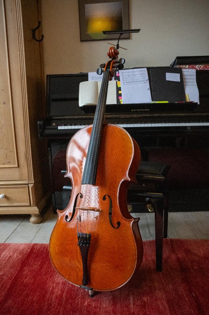 7/8 cello, Ophalen, Gebruikt, 7/8-cello, Met koffer