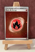 Fire Energy Holo 002 151 Pokémon Kaart, Verzenden, Nieuw, Losse kaart