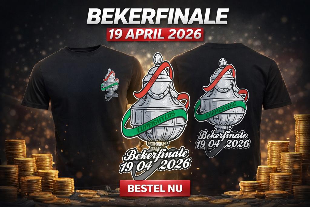 NEC Bekerfinale Shirt 2026 - Cupfighters Editie, Ophalen of Verzenden, Nieuw, Overige maten, Zwart