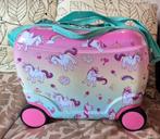 Meisjes reiskoffer met eenhoorns (my little pony?), Gebruikt, Hard kunststof, Minder dan 50 cm, Minder dan 35 cm