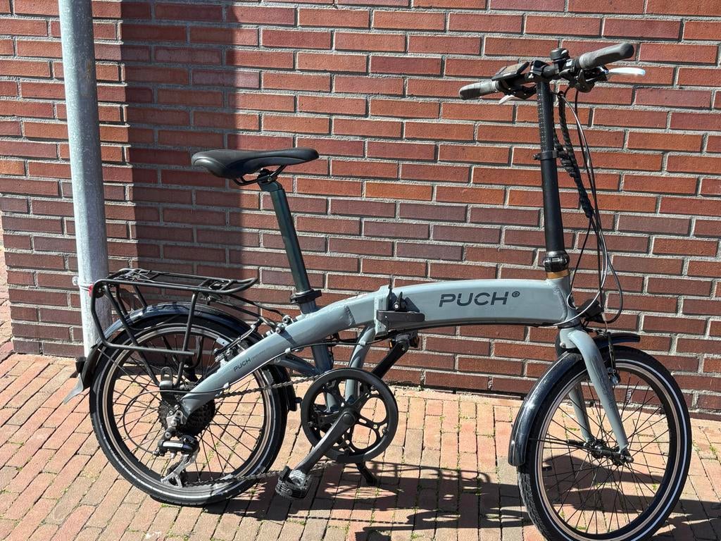 In nieuw staat, elektrische puch vouwfiets 2023, Fietsen en Brommers, Fietsen | Vouwfietsen, 20 inch of meer, Versnellingen, Zo goed als nieuw