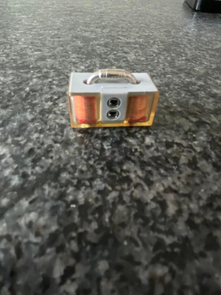 Fischertechnik Elektromagneet met beugel , 9V - grijs, Verzamelen, Speelgoed, Ophalen of Verzenden, Zo goed als nieuw
