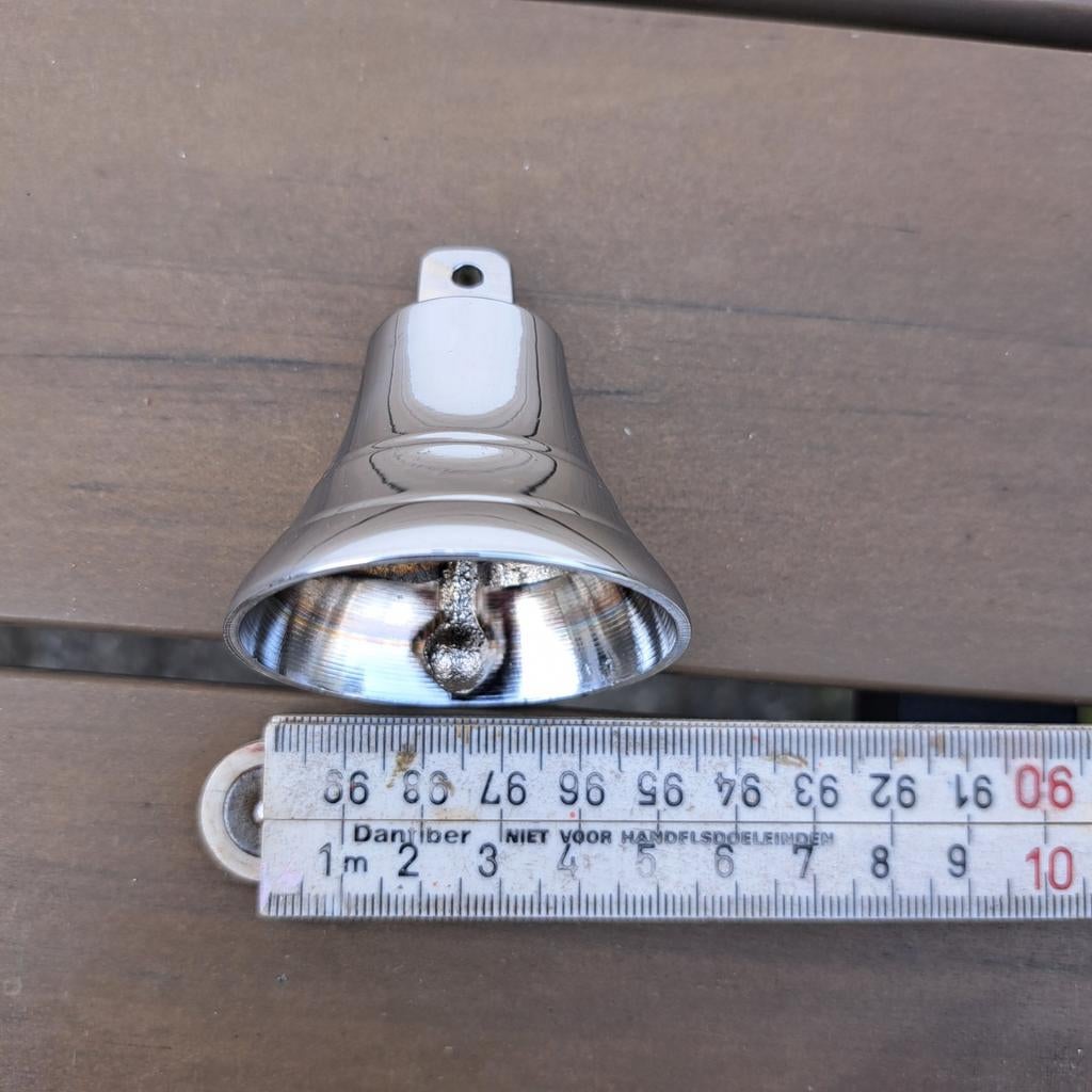 Kleine koper verchroomde belletjes, Ophalen of Verzenden