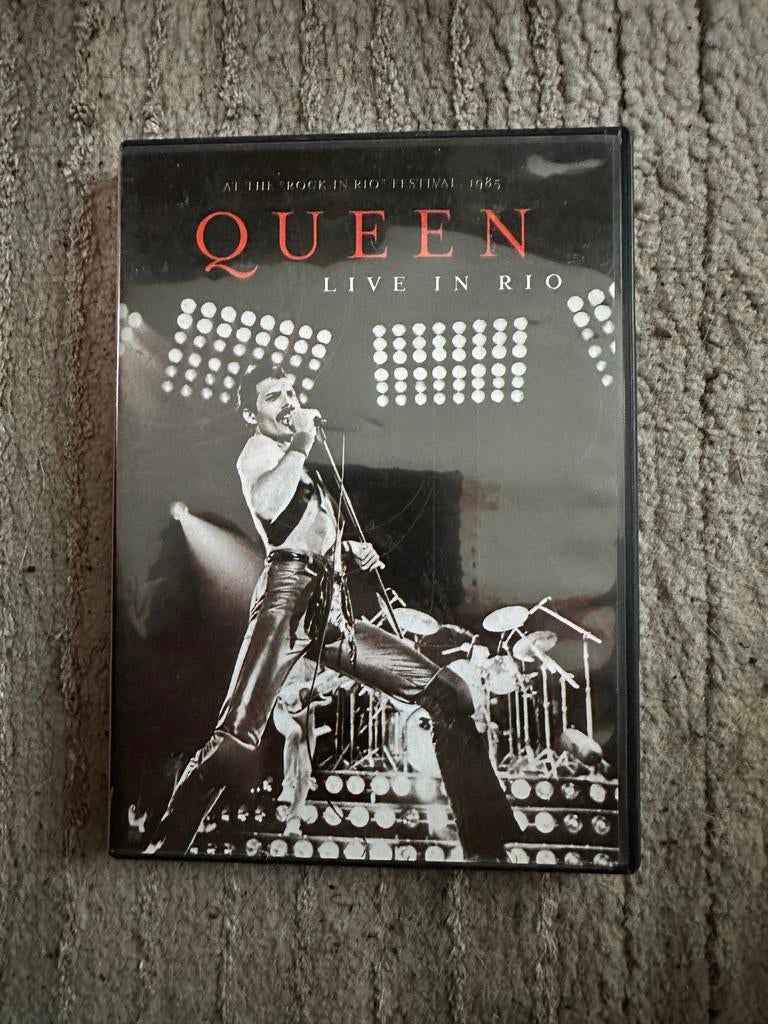 Queen Live in Rio DVD - Rock in Rio Festival 1985, Alle leeftijden, Ophalen, Gebruikt, Muziek en Concerten
