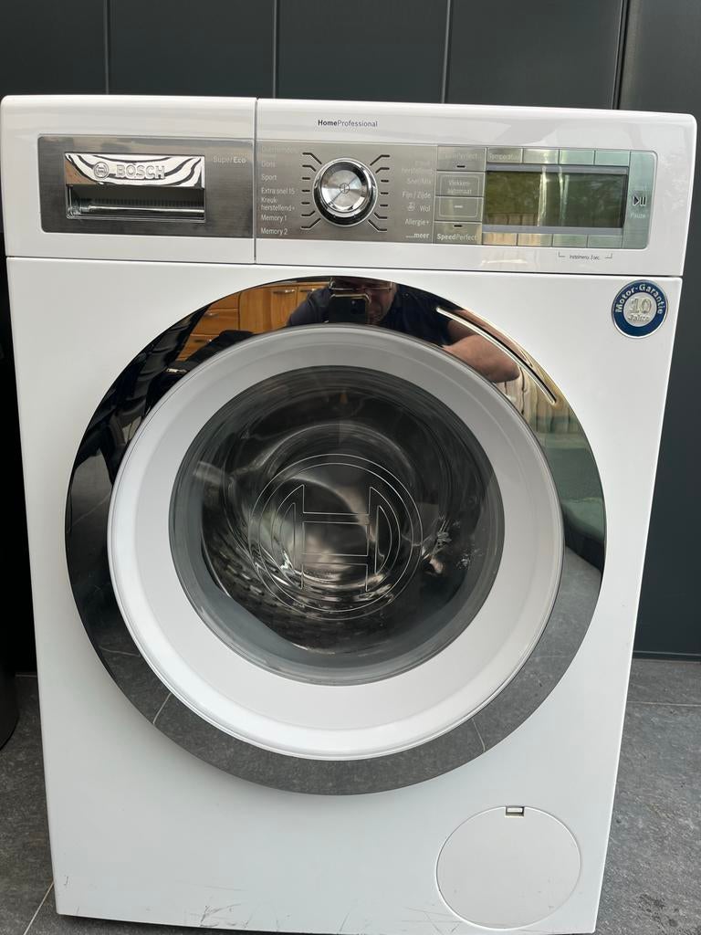 Bosch HomeProfessional Wasmachine (Defect), Witgoed en Apparatuur, Ophalen, 1200 tot 1600 toeren, 8 tot 10 kg, Zo goed als nieuw
