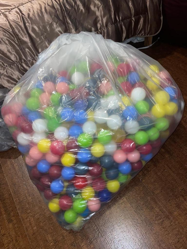 Ballenbak ballen 500 stuks, Ophalen, Zo goed als nieuw