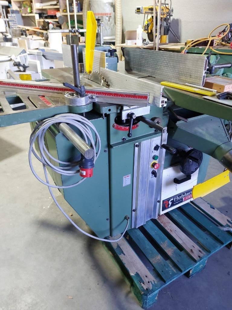 5 voudige robland k 310 combinatiemachine op 380 volt, Ophalen, Gebruikt, 70 mm of meer, Overige typen