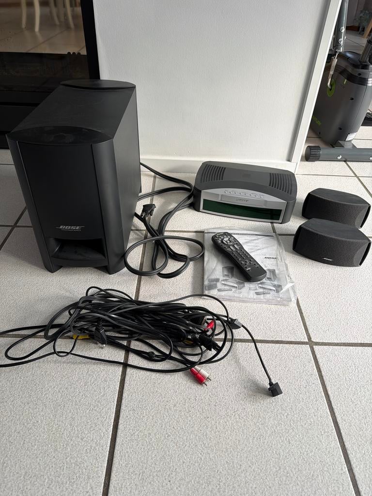 BOSE 3-2-1 Home Entertainment Systeem - Complete set, Ophalen of Verzenden, Gebruikt, 2.1-systeem, Overige merken