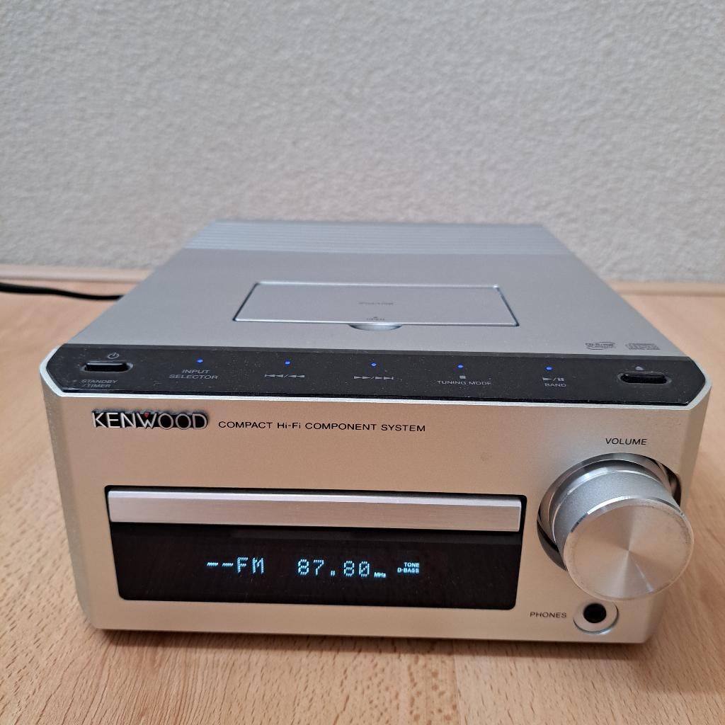 Kenwood CD Receiver, Ophalen, Zo goed als nieuw, Minder dan 60 watt, Overige merken