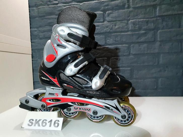 Nijdam 52MM Skeelers Skates 4x64 64mm Wielen Maat 35, Sport en Fitness, Skeelers, Nieuw, Inline skates 4 wielen, Overige merken