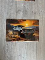 Metalen wandbord 30x20 cm - Klassieke Mustang, Ophalen, Nieuw