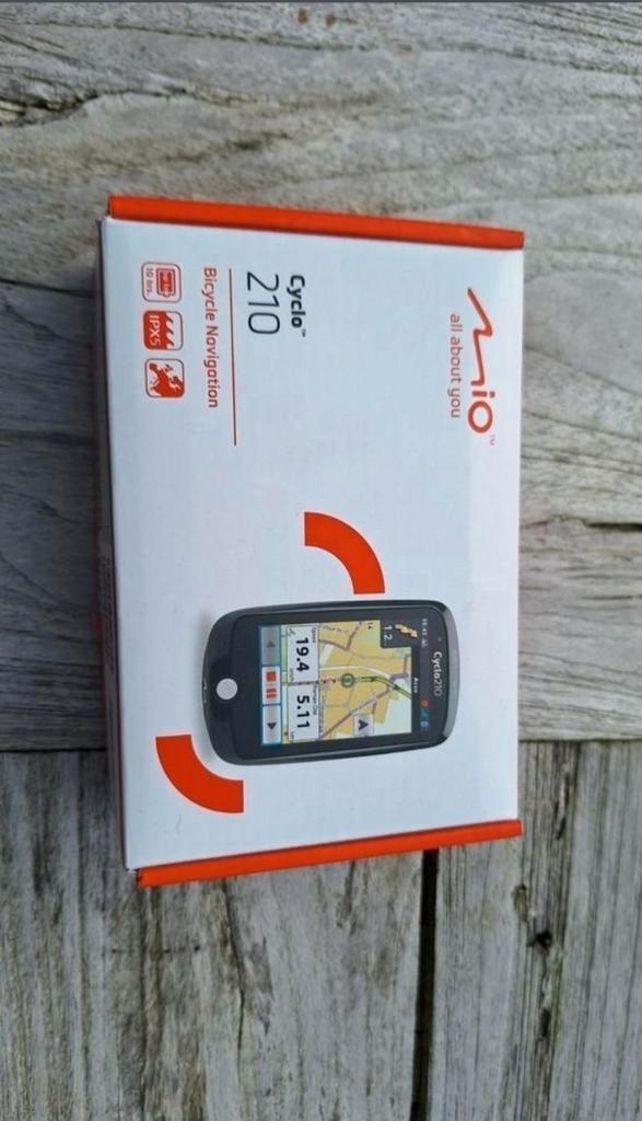 Mio 210 fiets computer met GPS, Fietsen en Brommers, Fietsaccessoires | Fietscomputers, Nieuw, GPS, Waterdicht, Ophalen