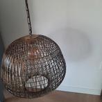 Hanglamp brons staal, Huis en Inrichting, Lampen | Hanglampen, Ophalen, Zo goed als nieuw, Minder dan 50 cm
