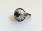 Antieke ring zilver granaat, Sieraden, Tassen en Uiterlijk, Antieke sieraden, Verzenden, Zilver, Ring, Met edelsteen