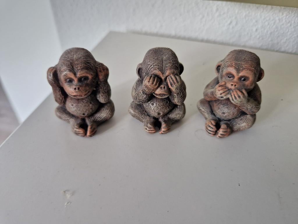 beeldjes aap, Verzamelen, Ophalen of Verzenden, Zo goed als nieuw, Dier