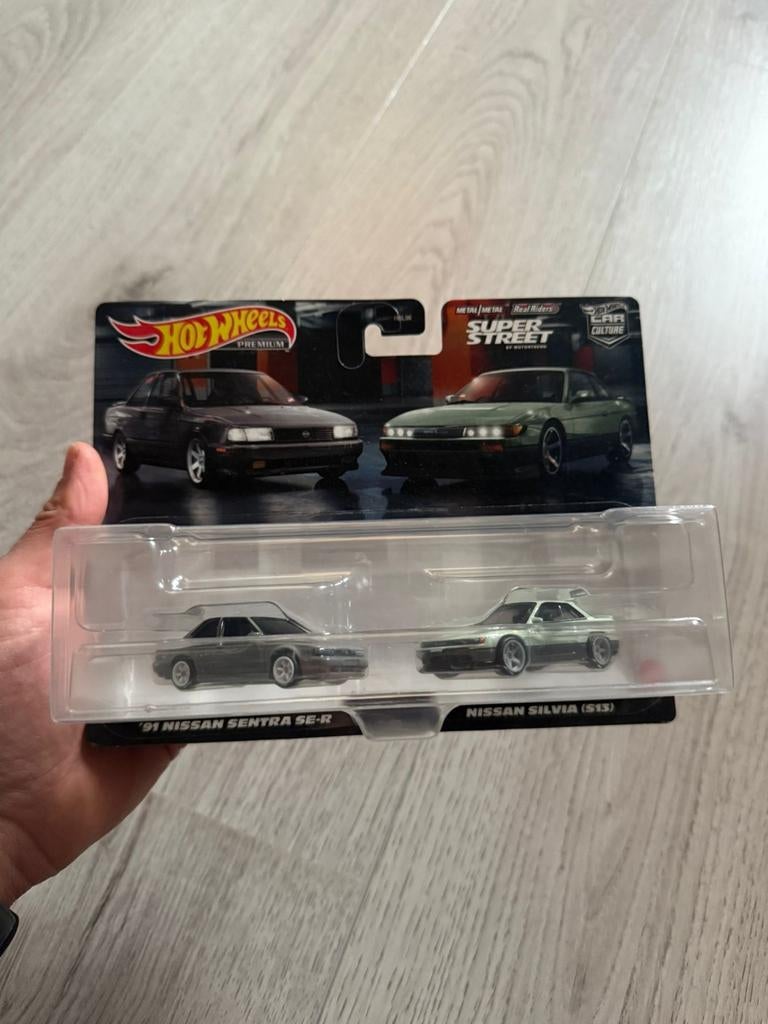 Hot Wheels Premium 2-pack Nissan, Ophalen of Verzenden, Nieuw, Auto