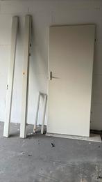 Stalen kozijn met deur, Ophalen of Verzenden, Zo goed als nieuw, Binnendeur, 215 cm of meer