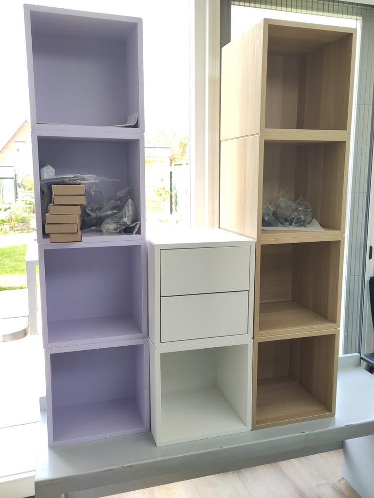 IKEA EKET kasten - Diverse kleuren, soorten en maten, Huis en Inrichting, Kasten | Boekenkasten, Ophalen, Met plank(en), Minder dan 50 cm