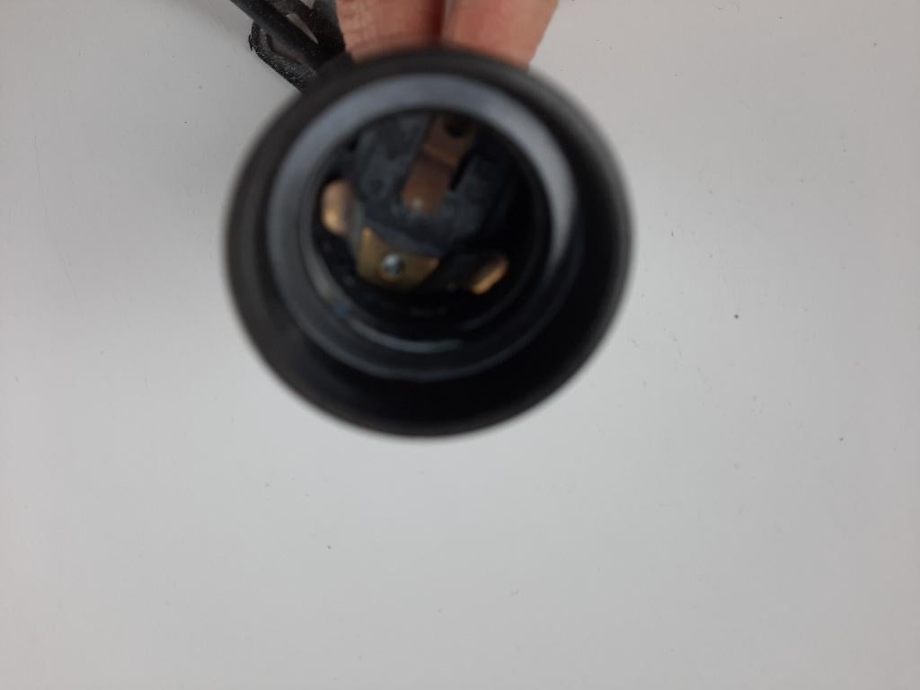 Oud bakelieten fitting, Ophalen of Verzenden